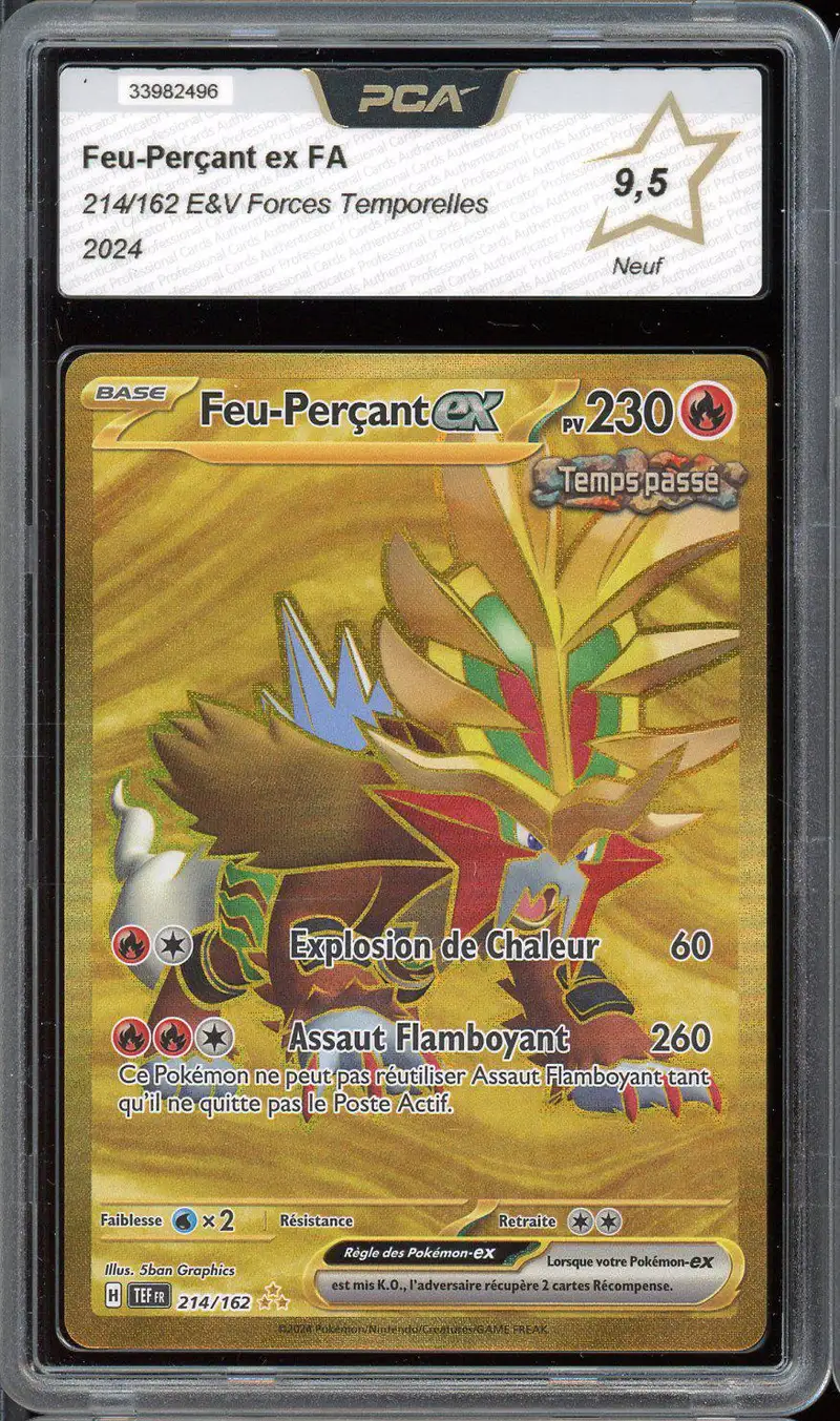 PCA 9.5 Feu-Perçant Ex Gold