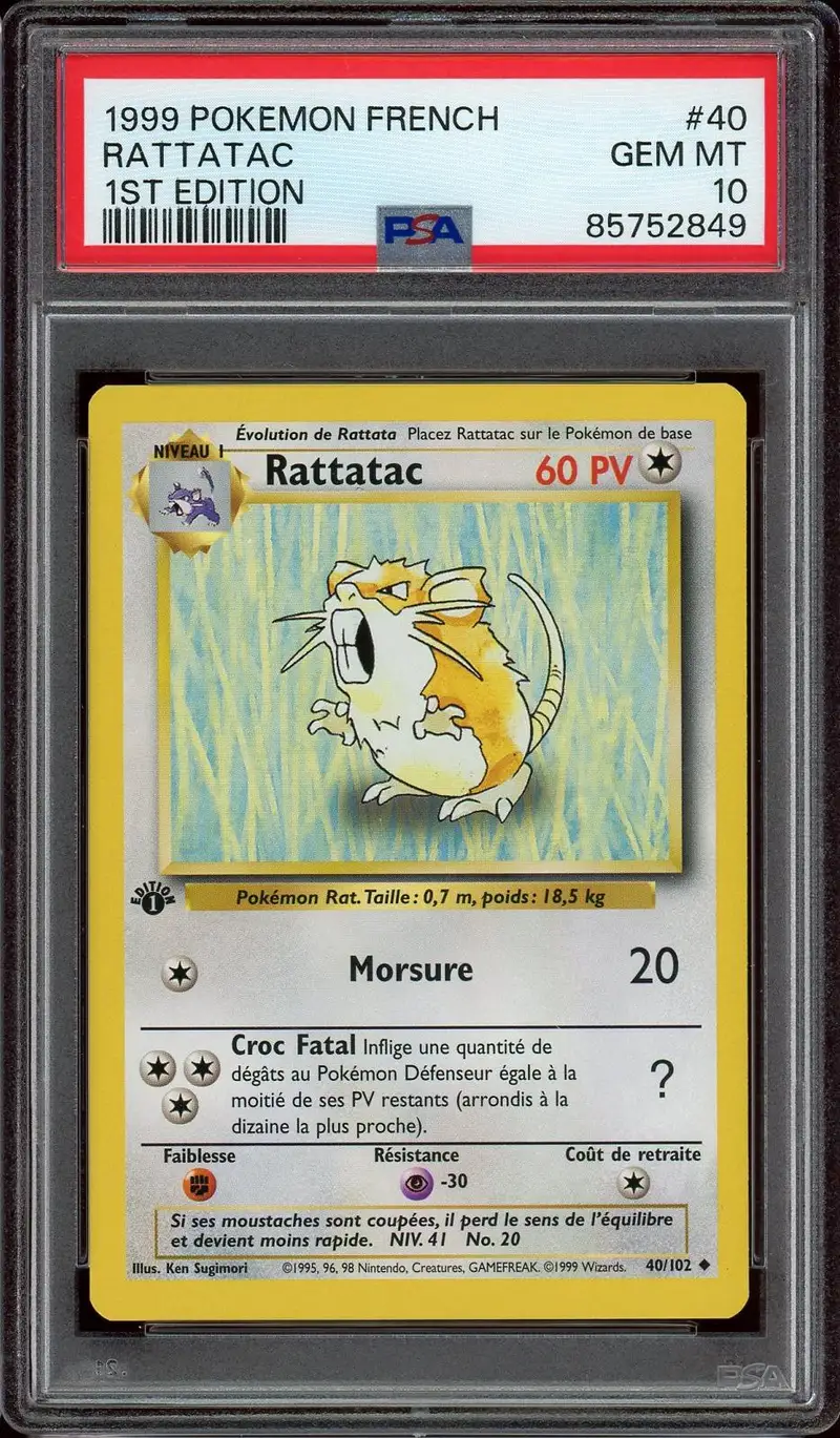 PSA 10 Rattatac