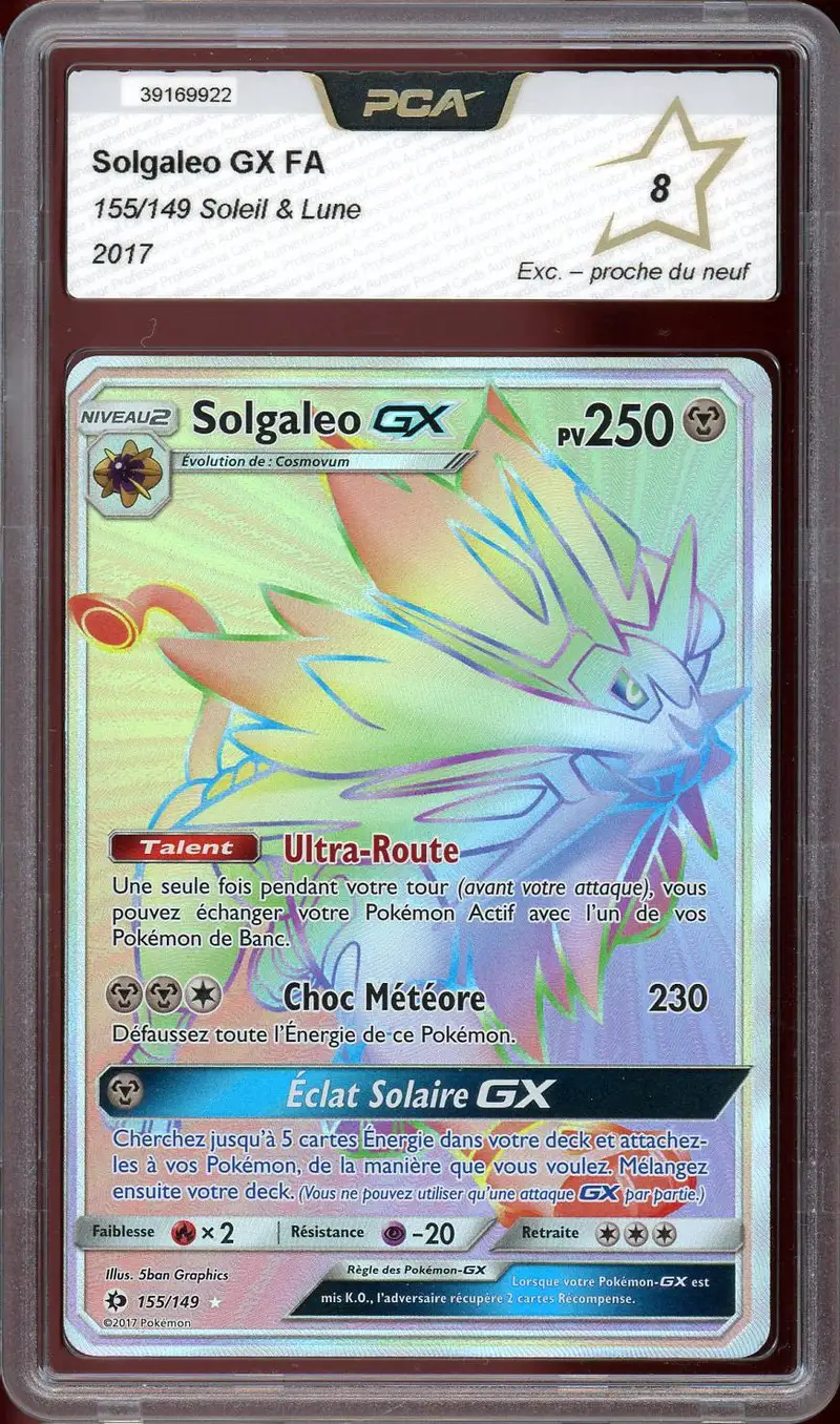 PCA 8 Solgaleo Gx Rainbow