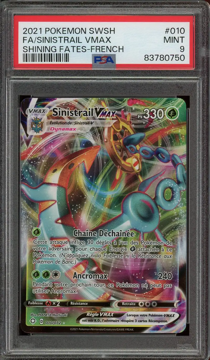PSA 9 Sinistrail VMax