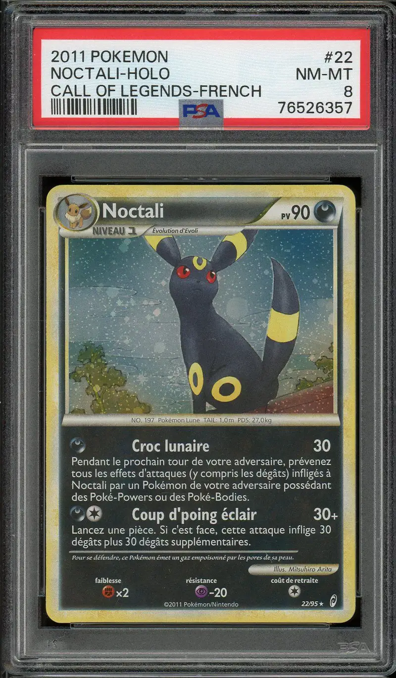 PSA 8 Noctali Holo