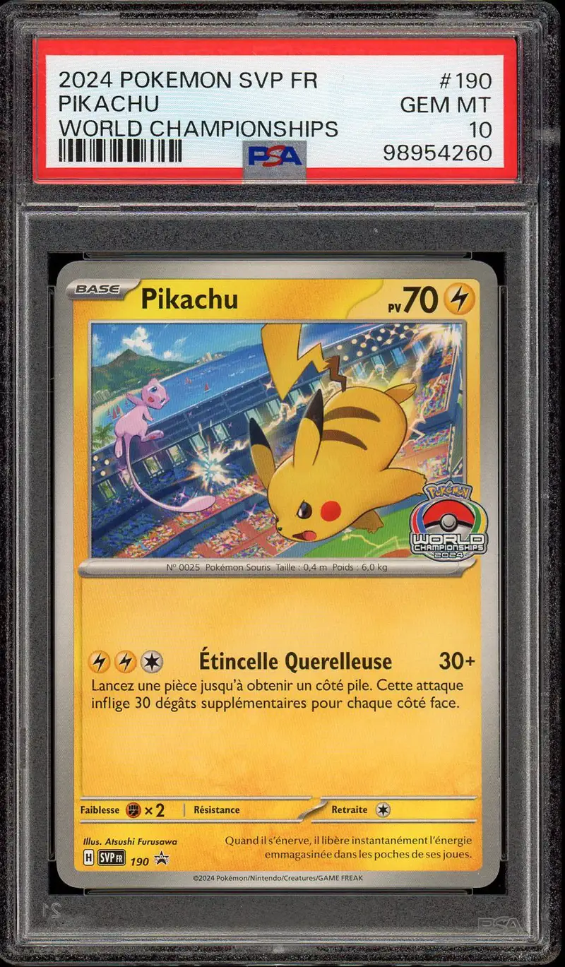 PSA 10 Pikachu