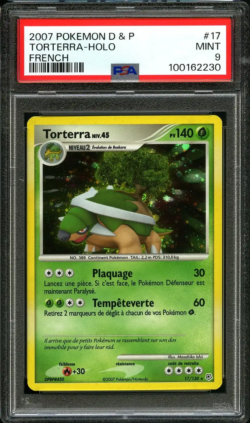 PSA 9 Torterra Holo