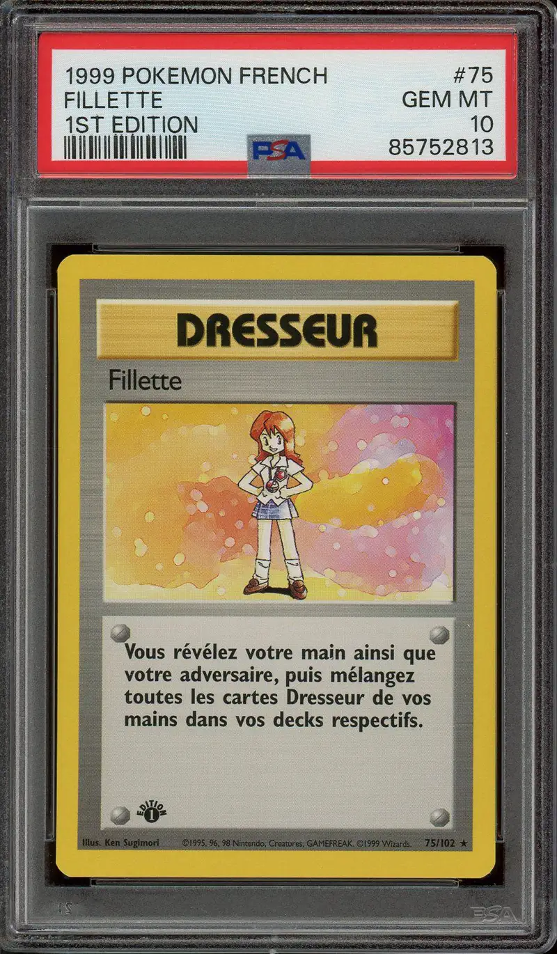 PSA 10 Fillette