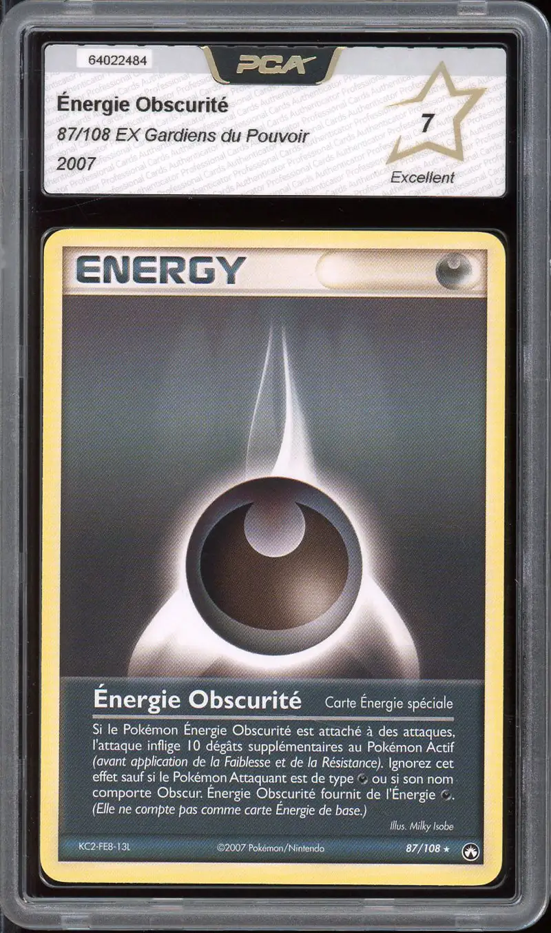 PCA 7 Energie Obscurité