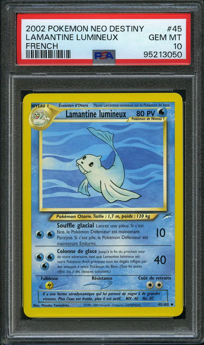 PSA 10 Lamantine Lumineux