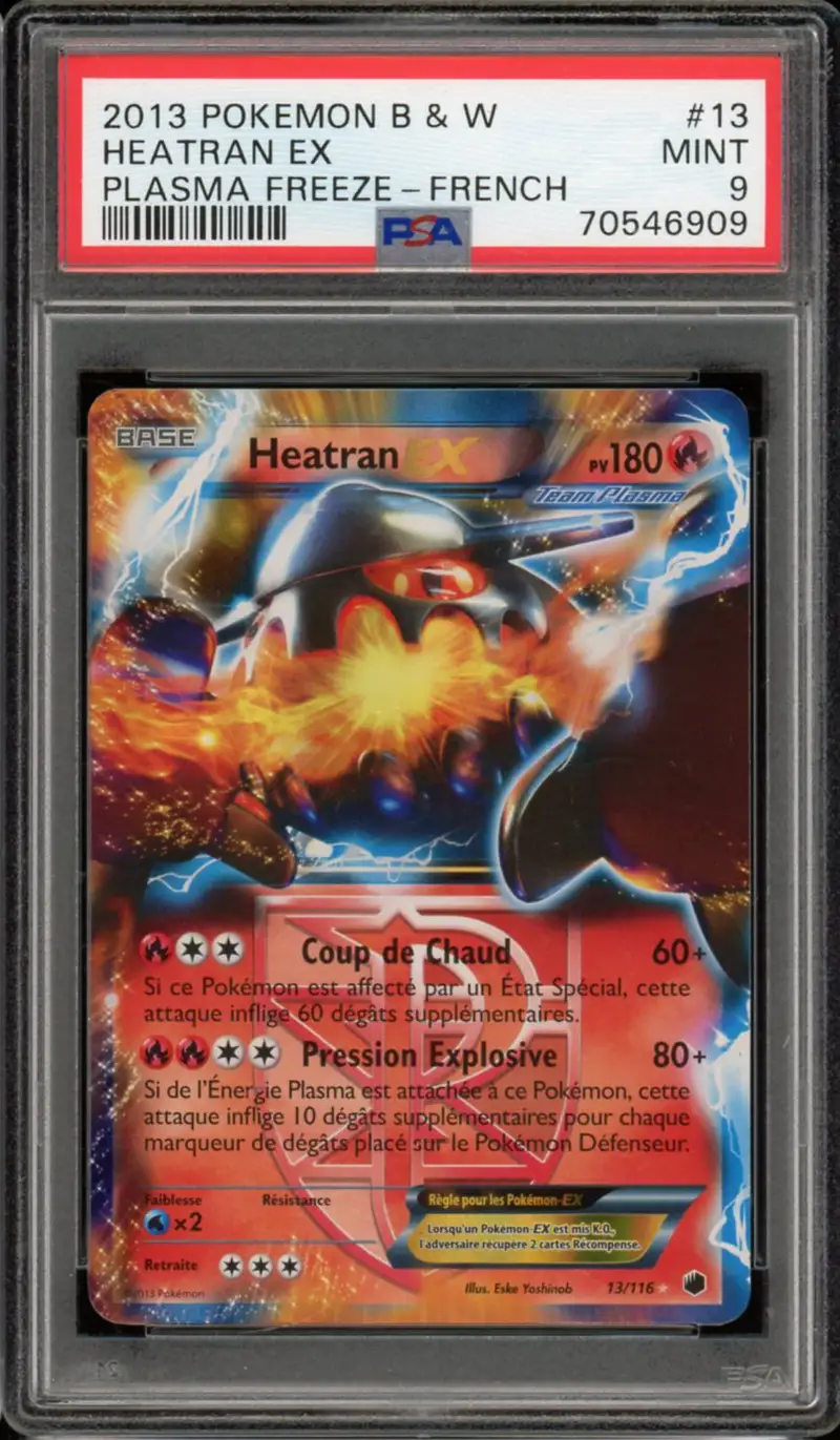 PSA 9 Heatran Ex
