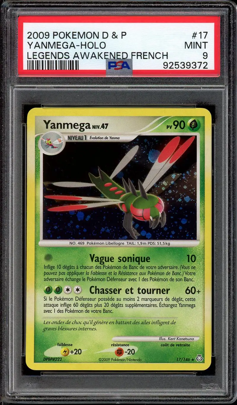 PSA 9 Yanmega Holo