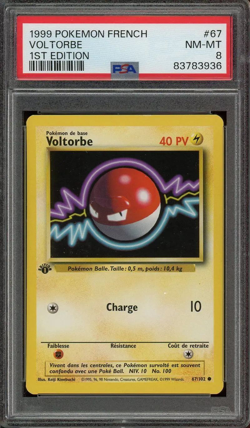 PSA 8 Voltorbe