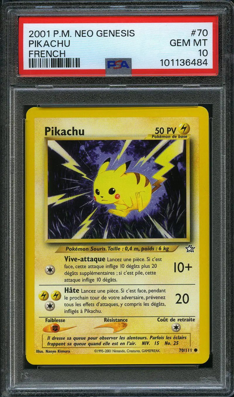 PSA 10 Pikachu