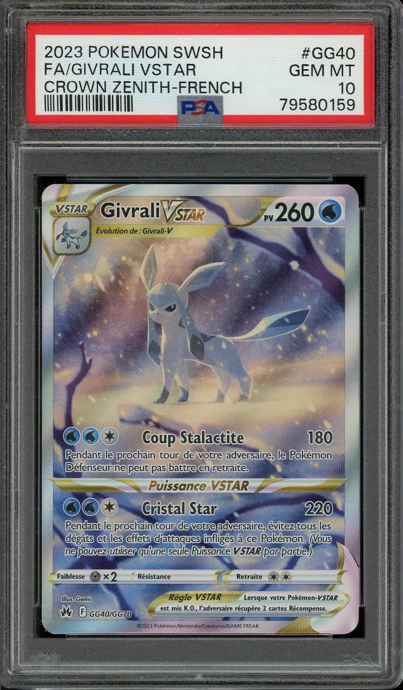 PSA 10 Givrali VStar