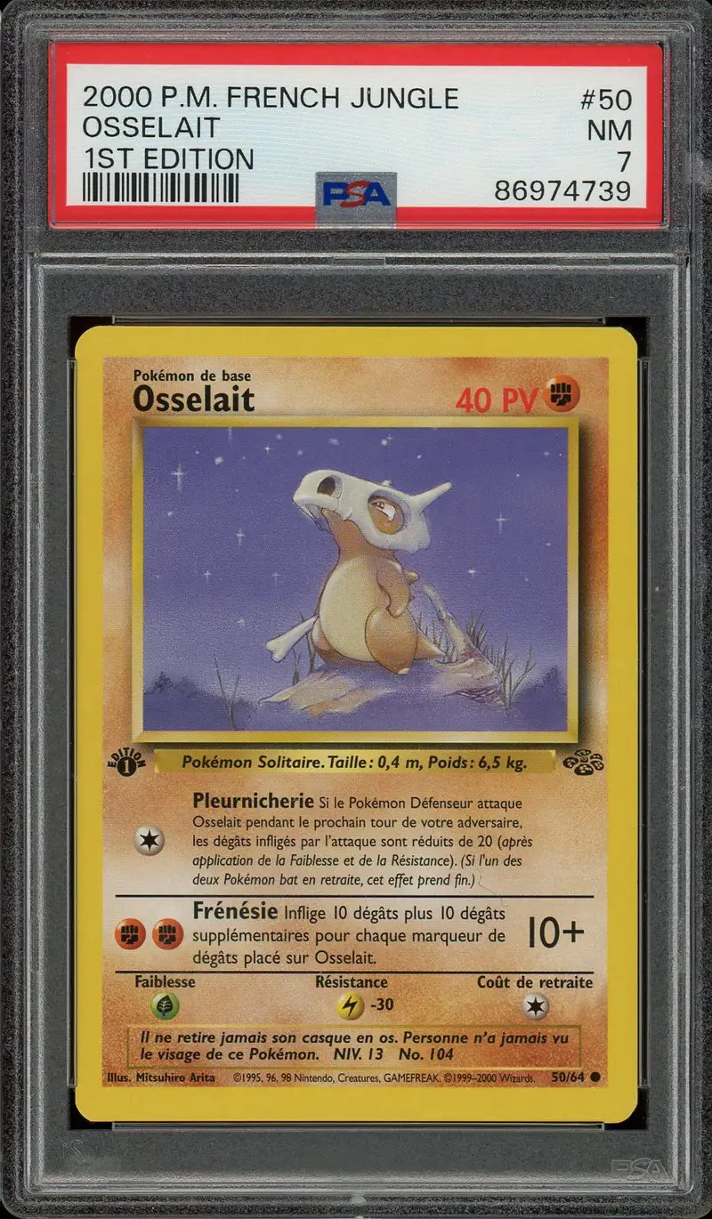 PSA 7 Osselait