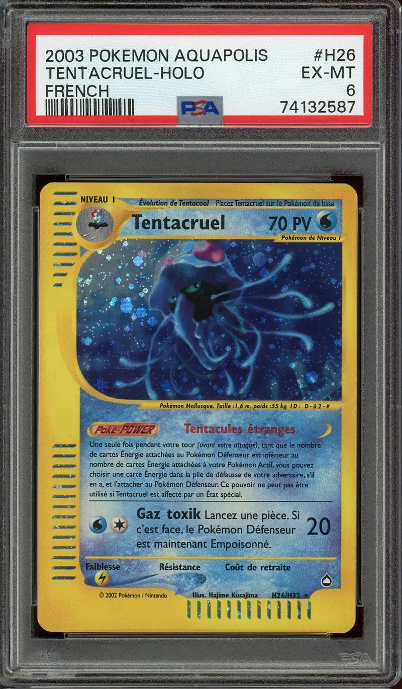 PSA 6 Tentacruel Holo