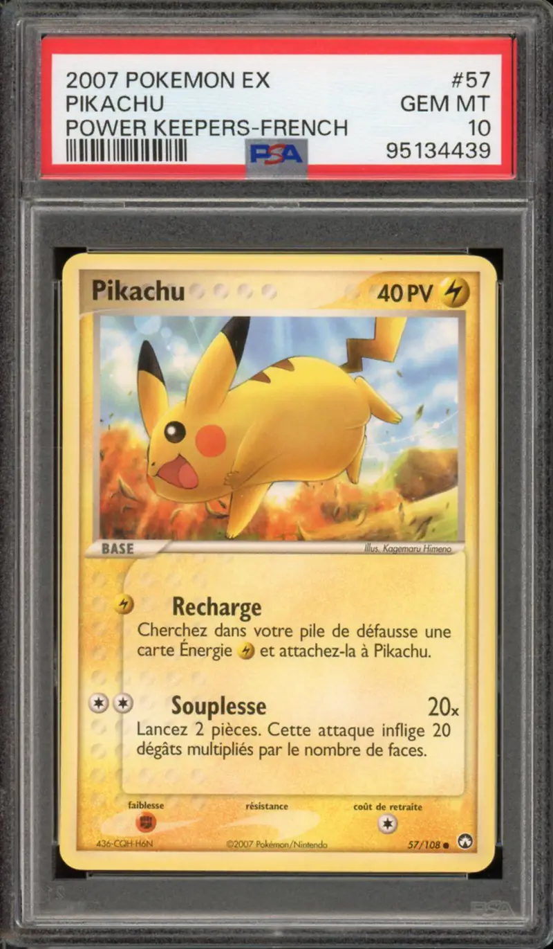 PSA 10 Pikachu