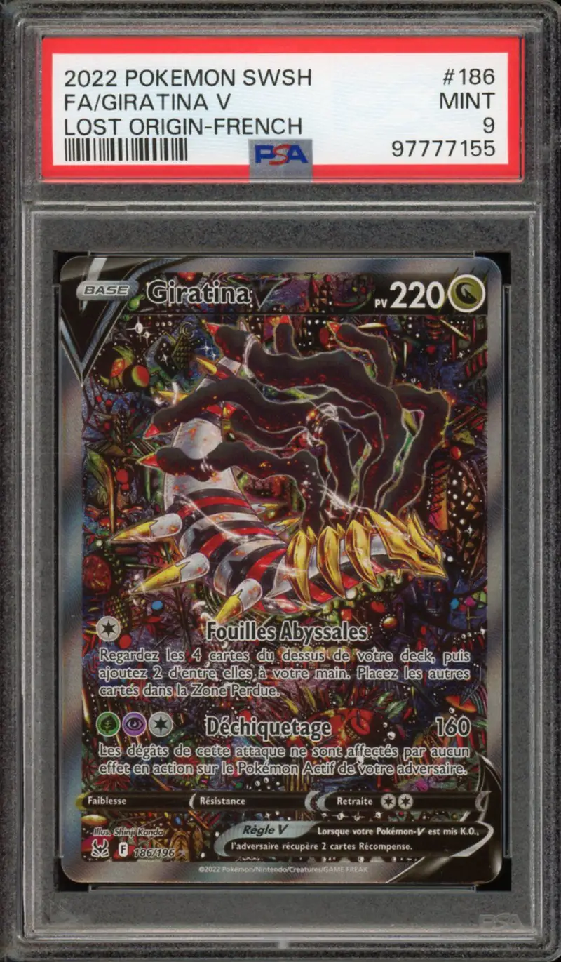 PSA 9 Giratina V