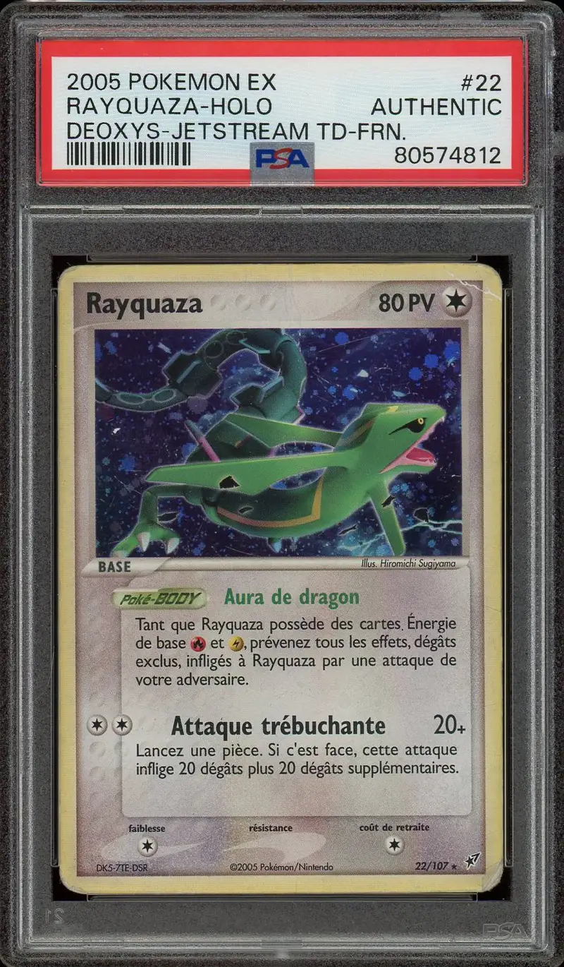 PSA A Rayquaza Holo