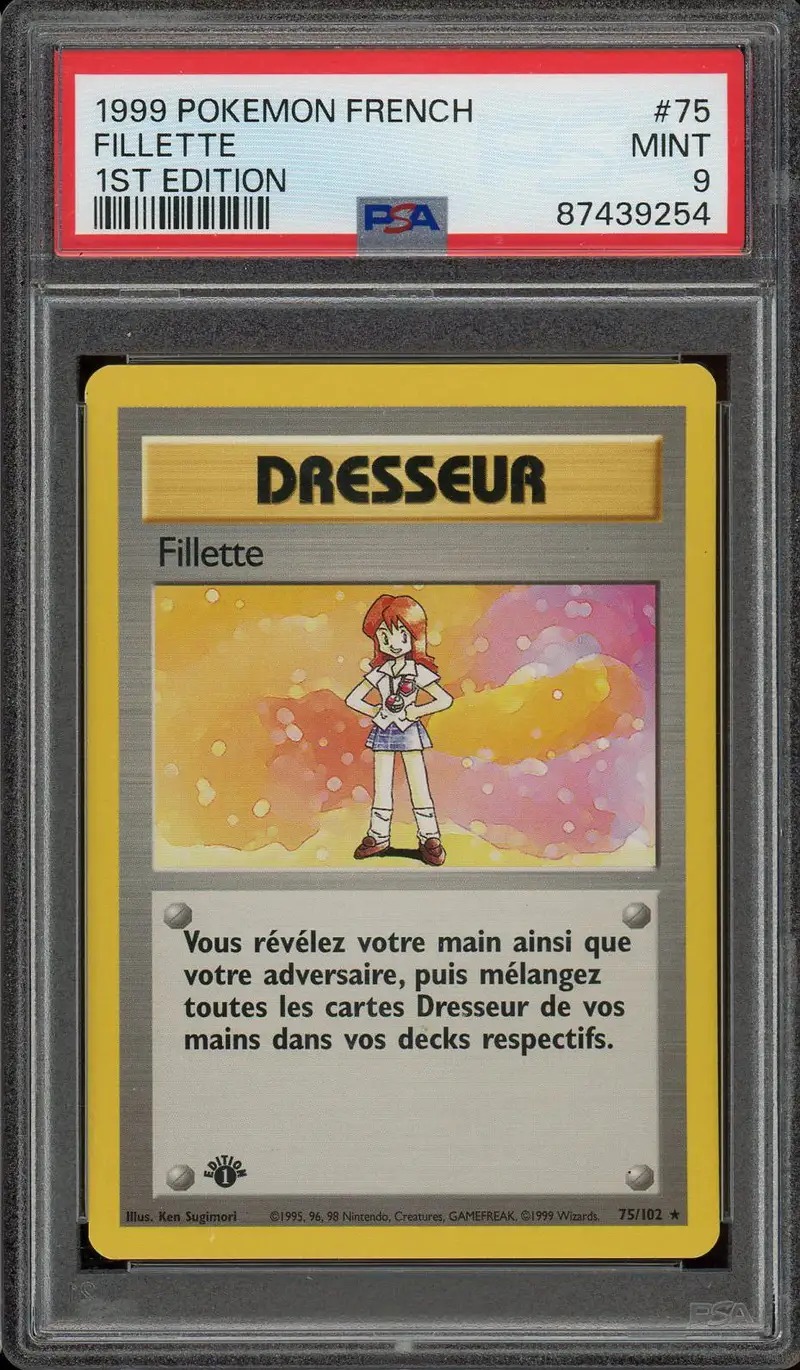PSA 9 Fillette