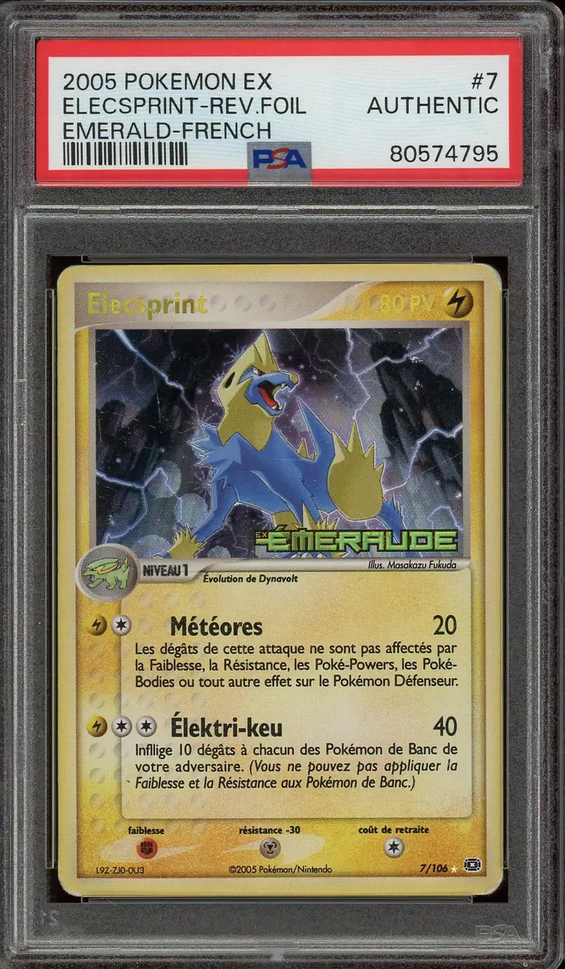 PSA A Elecsprint Holo Rev