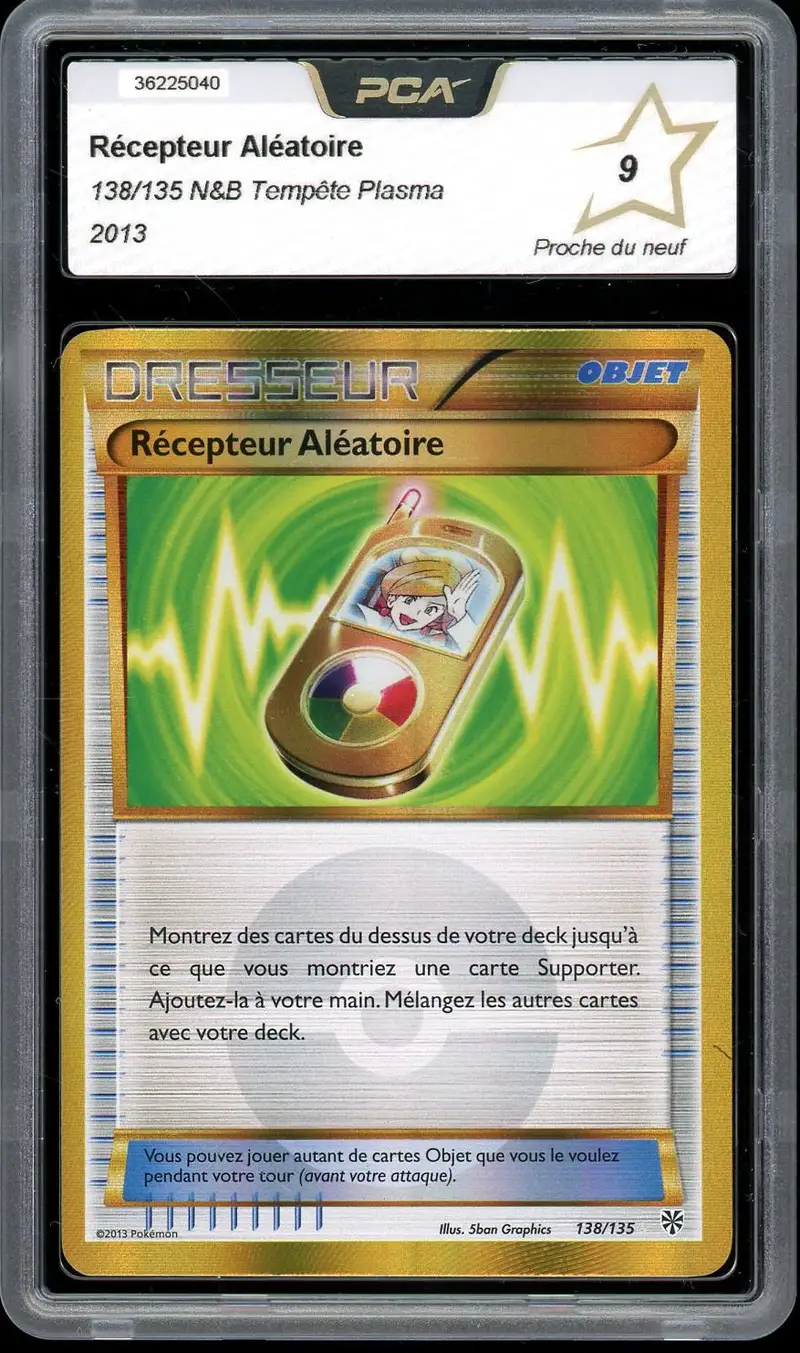 PCA 9 Récepteur Aléatoire Holo