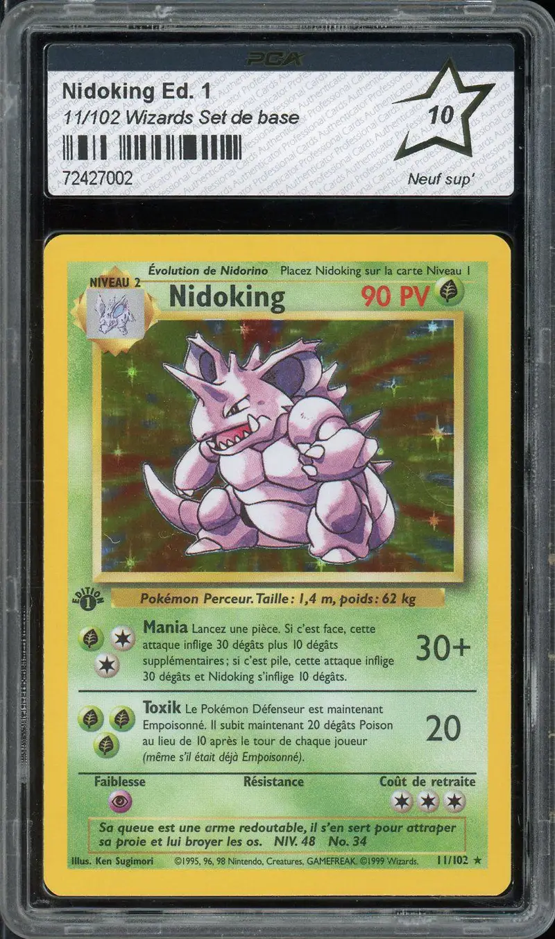 PCA 10 Nidoking Holo