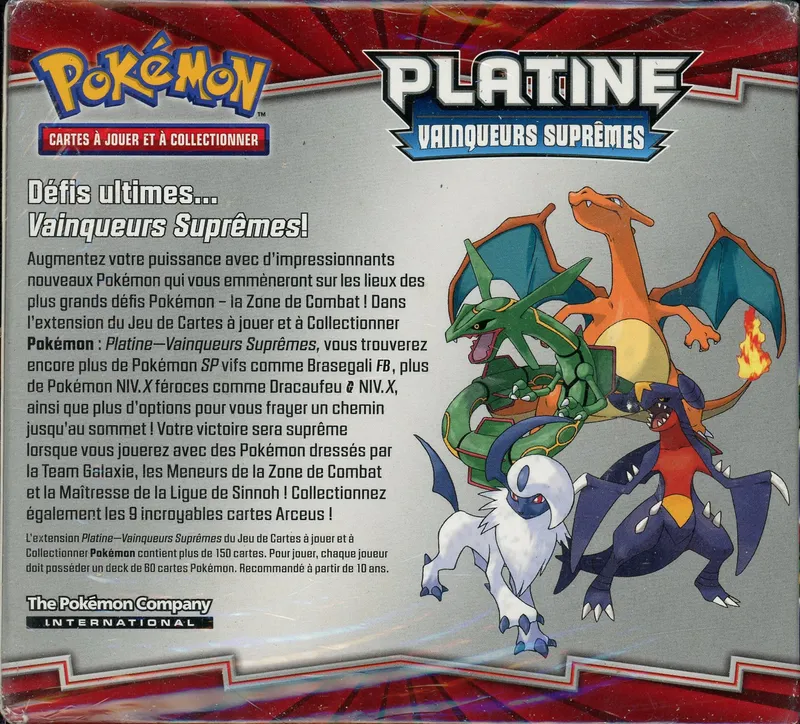 Display Platine Vainqueurs Suprêmes