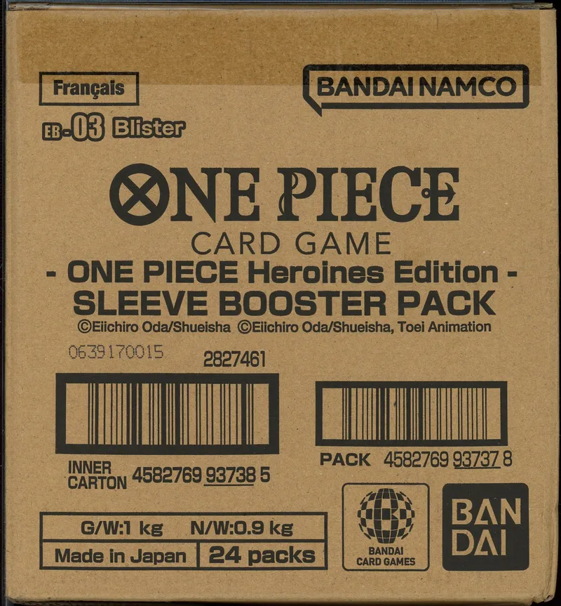 Case 24 Boosters Blisters EB-03 Heroines Edition