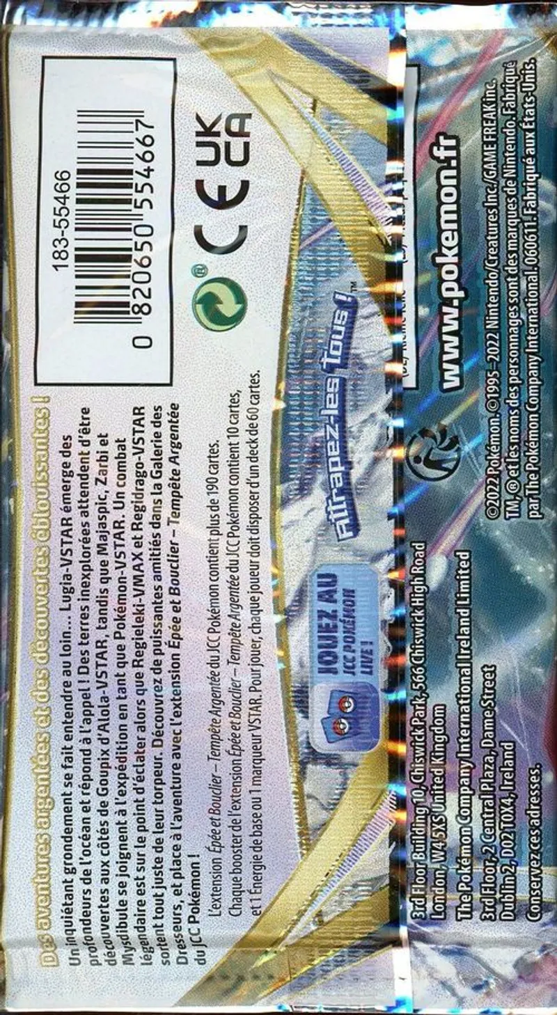 Booster EB12 Tempête Argentée