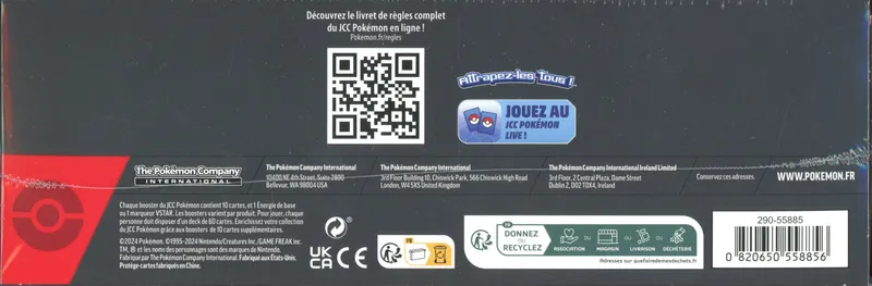 Coffret Pokémon Nécessaire du Dresseur Tapatoès Ex