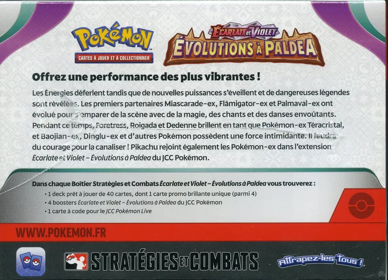 Display de Bundle Kit AP EV2 Evolutions à Paldea