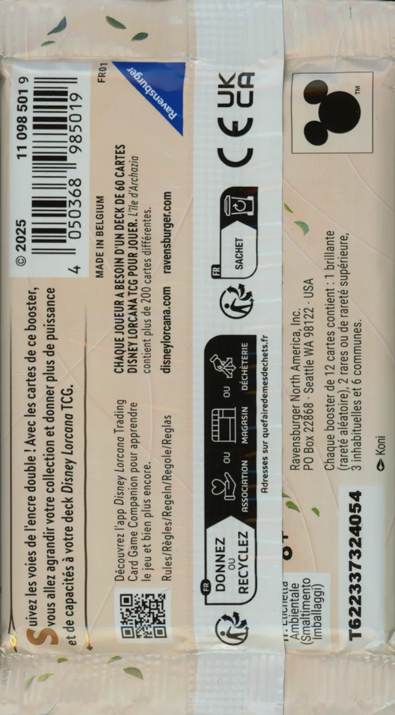 Booster Lorcana : L'Ile d'Archazia