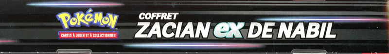 Coffret Zacian Ex de Nabil