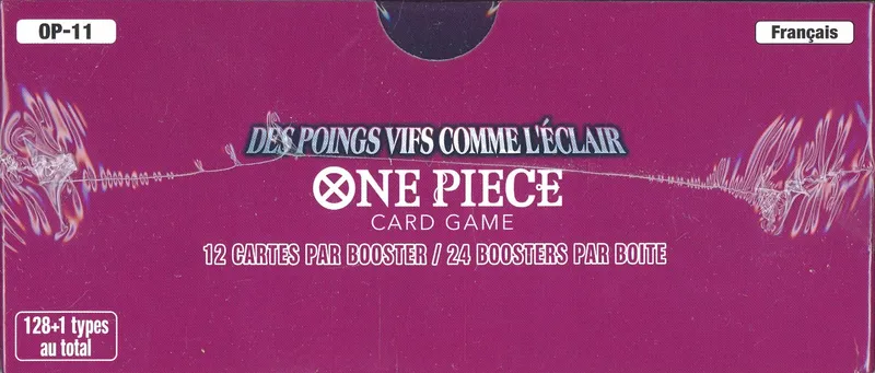 Display OP-11 Des Poings Vifs Comme L'Eclair