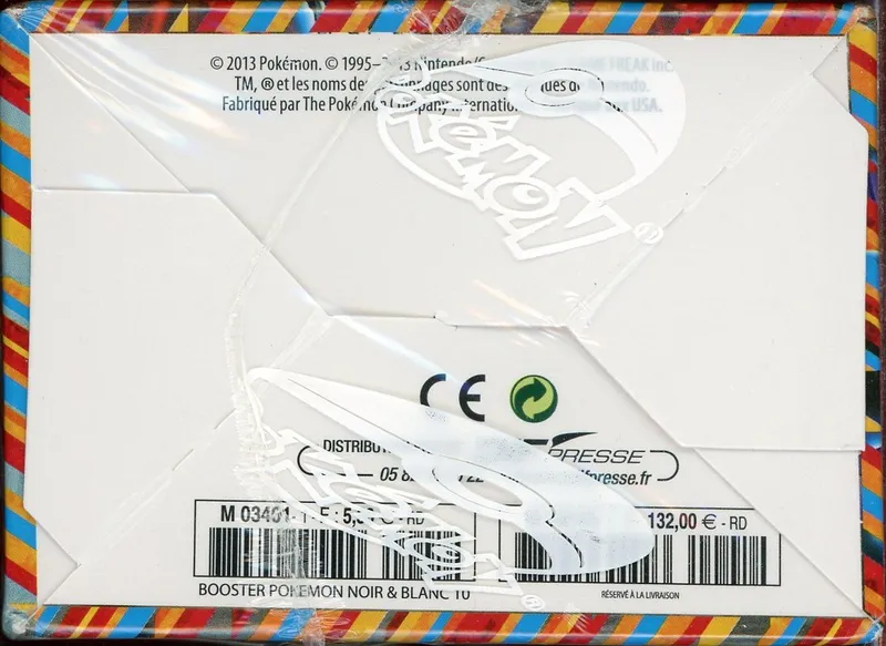 Display de 24 Boosters Noir & Blanc Explosion Plasma