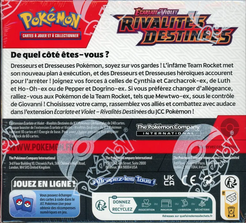 Display EV10 Rivalités Destinées