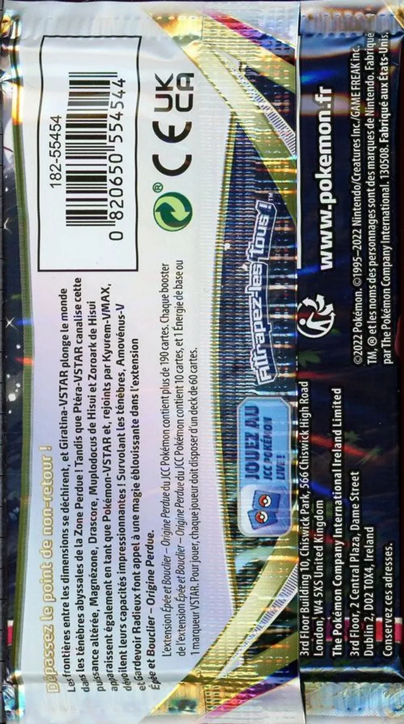 Booster EB11 Origine Perdue