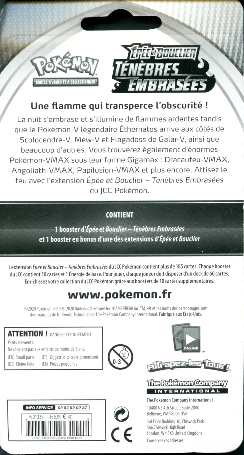 Duopack EB3 Ténèbres Embrasées & EB2 Clash des Rebelles