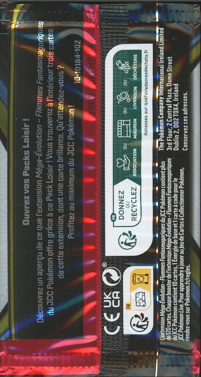 Booster Pack Loisir ME2 Flammes Fantasmagoriques