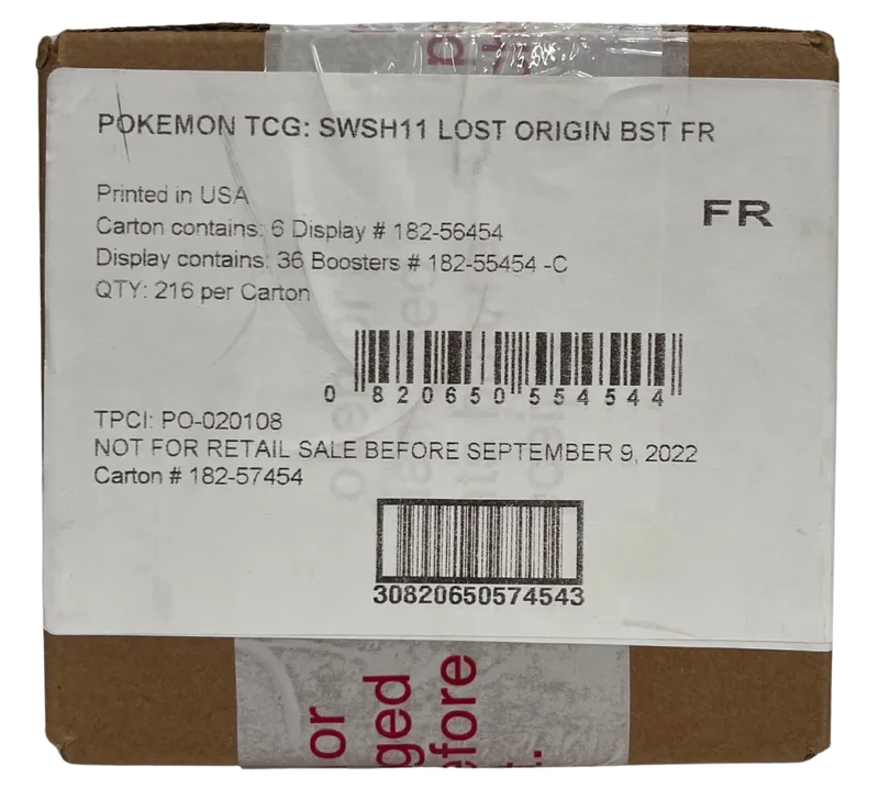 Case Display EB11 Origine Perdue