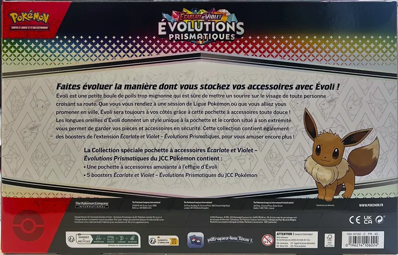 Coffret Collection Pochette EV8.5 Evolutions Prismatiques