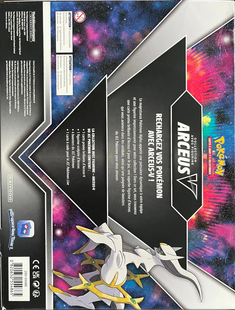 Coffret Collection avec Figurine Arceus V