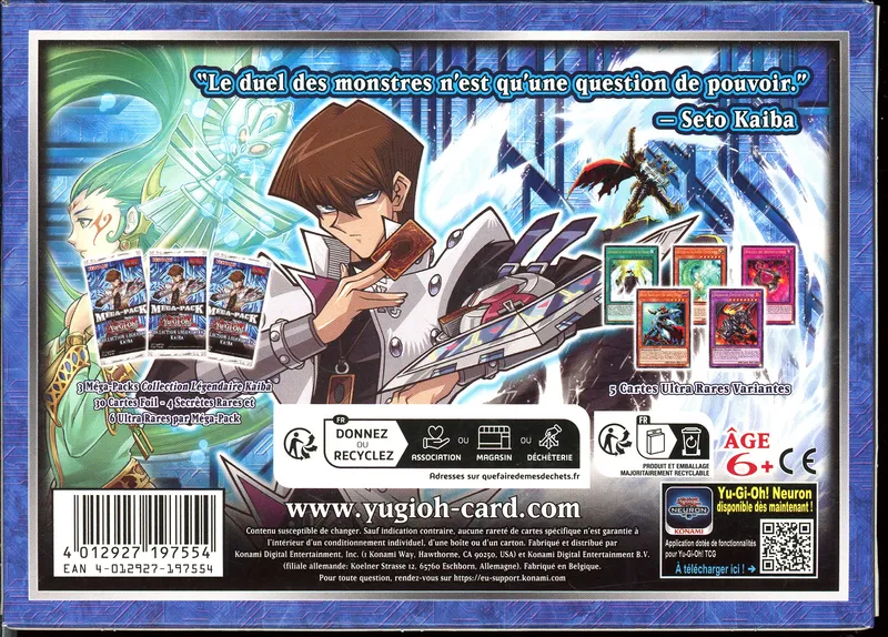Coffret Collection Legendaire Kaiba