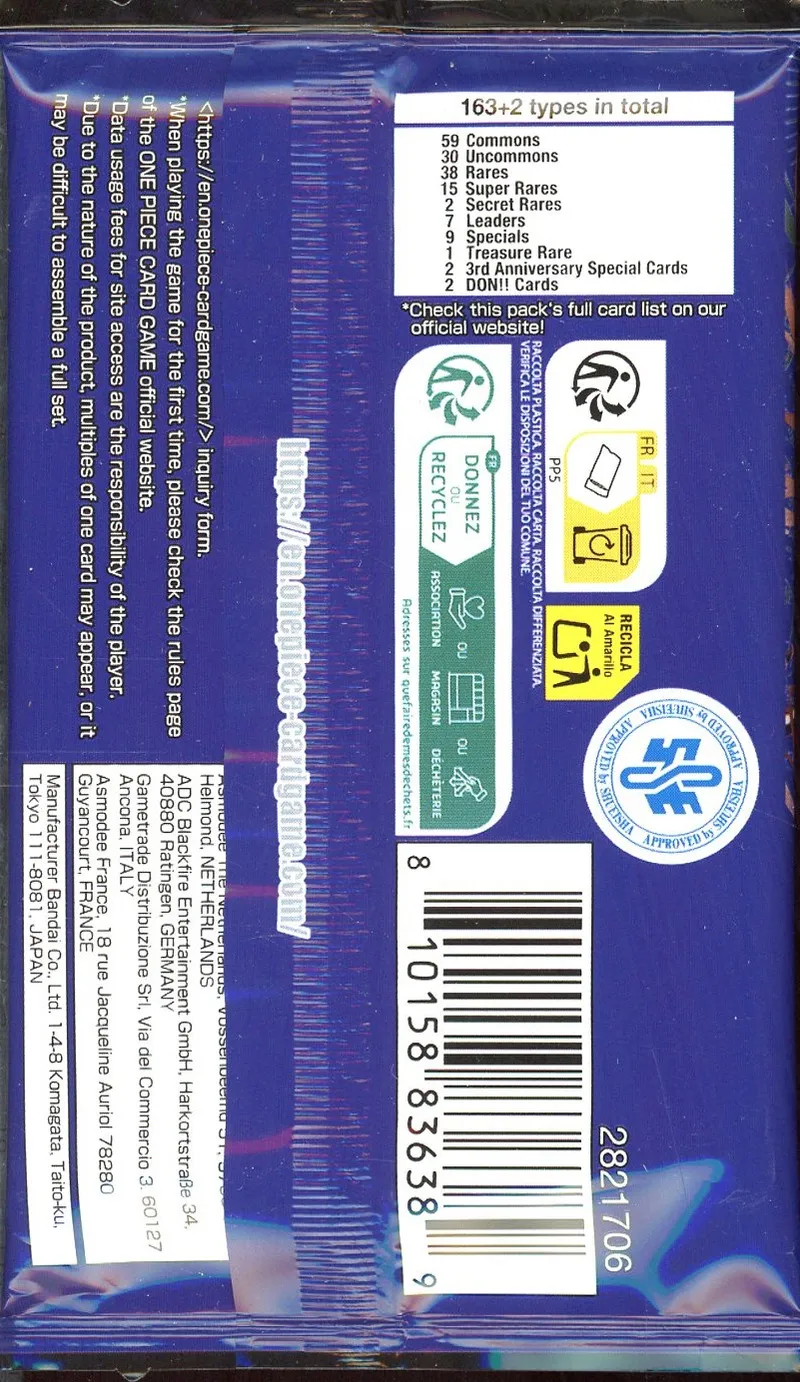 Booster OP14-EB04 The Azure Sea's Seven