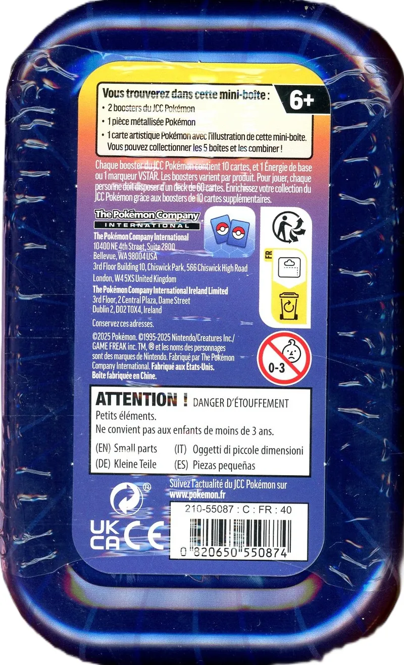 Mini Tin de Kanto EB10 & EB11