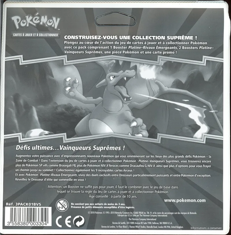 Tripack Platine Vainqueurs Suprêmes & Rivaux Emergeants