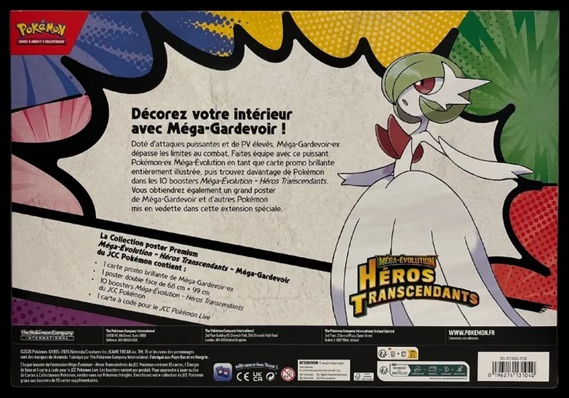 Coffret Collection Poster Premium ME2.5 Méga-Gardevoir
