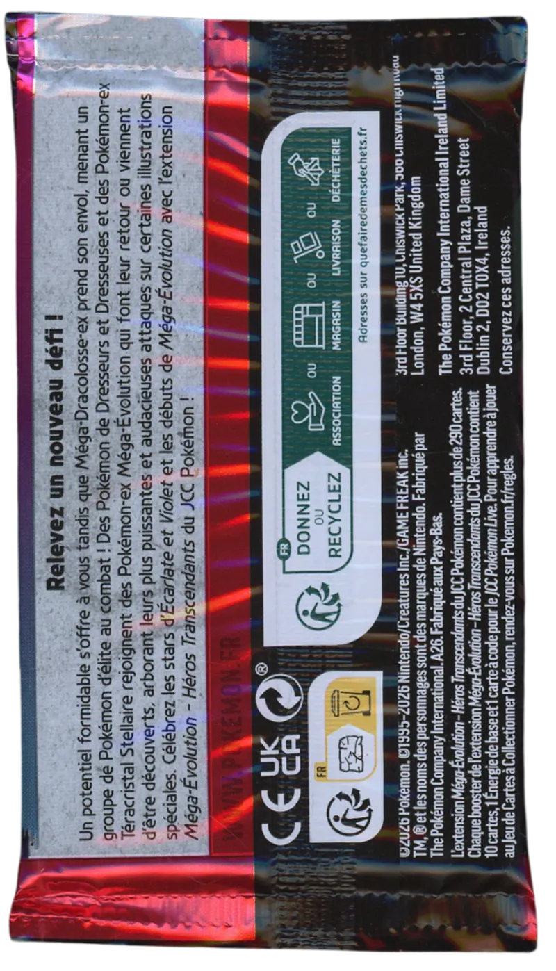 Booster ME2.5 Héros Transcendants