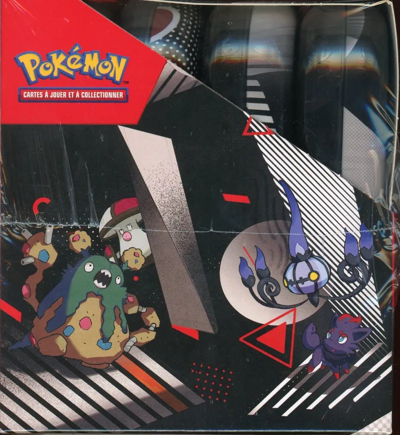 Display Mini-Tins EV10.5 Foudre Noir et Flamme Blanche