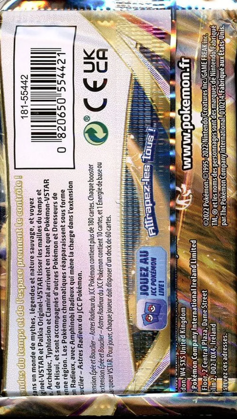 Booster EB10 Astres Radieux