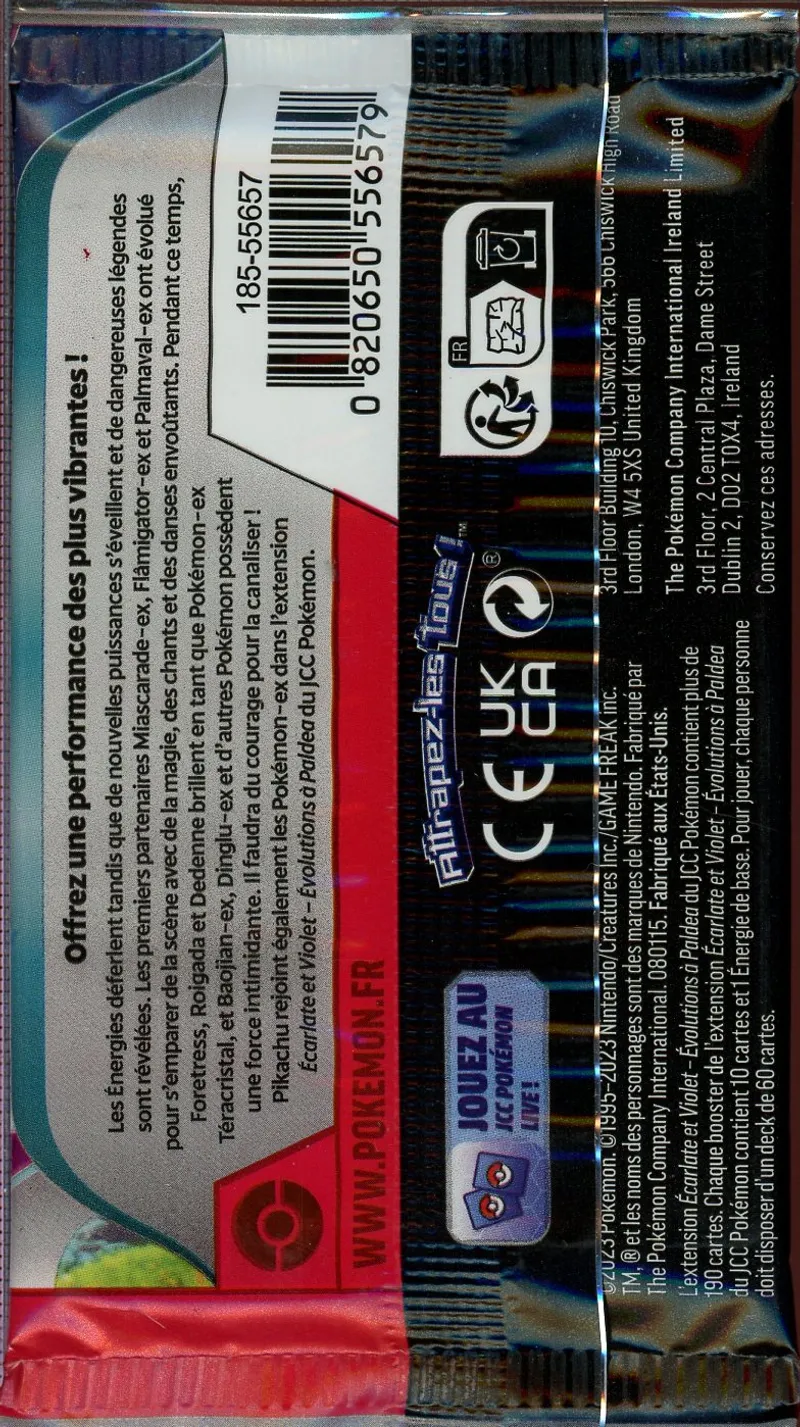 Booster EV2 Evolutions à Paldea