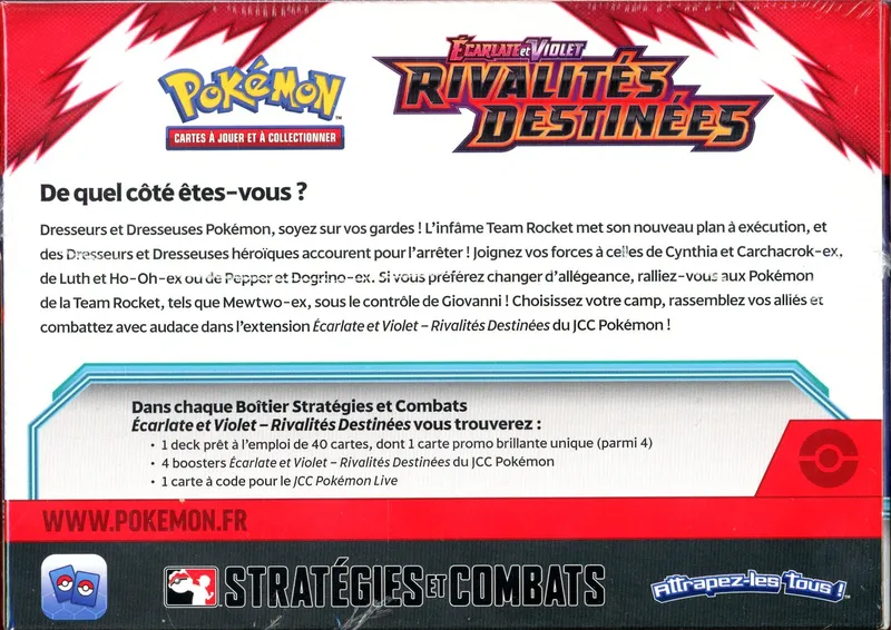 Display de Bundle Kit AP EV10 Rivalités Destinées
